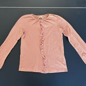 Extra Soft Heavy weight Long Sleeve Stretchy 100% Cotton Top
